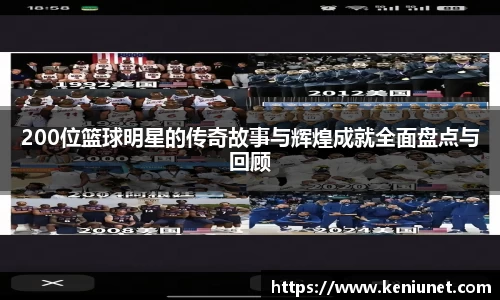 200位篮球明星的传奇故事与辉煌成就全面盘点与回顾